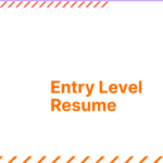 Entry Level Resume